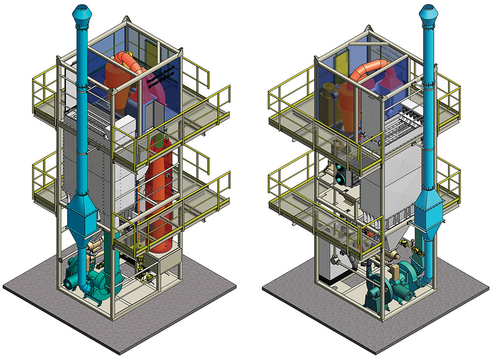 Performance specifications of a Perlite Expansion Plant